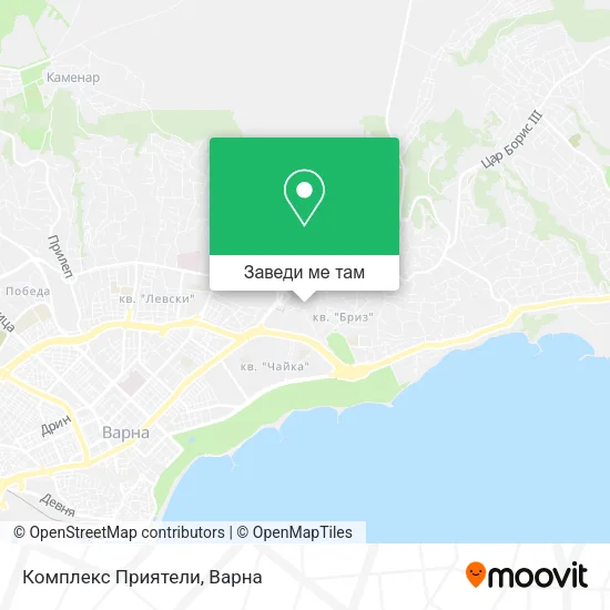Комплекс Приятели карта