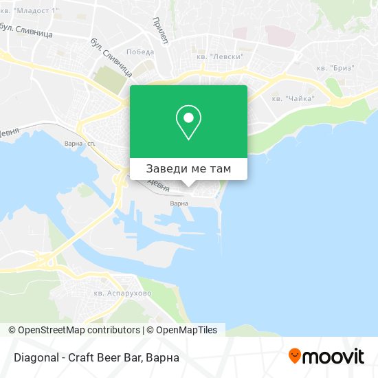 Diagonal - Craft Beer Bar карта