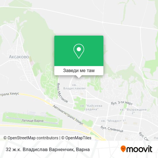 32 ж.к. Владислав Варненчик карта