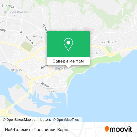 Най-Големите Палачинки карта