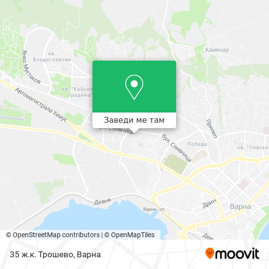 35 ж.к. Трошево карта