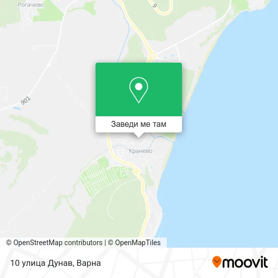 10 улица Дунав карта