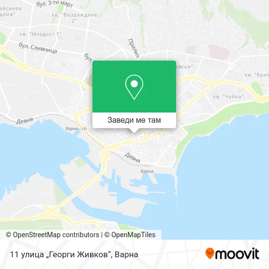 11 улица „Георги Живков“ карта