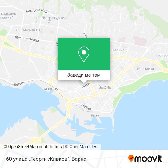 60 улица „Георги Живков“ карта