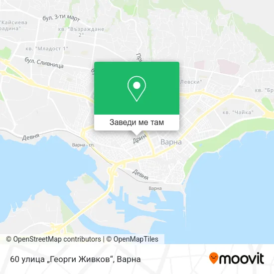 60 улица „Георги Живков“ карта