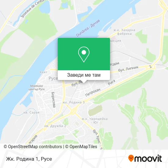 Жк. Родина 1 карта