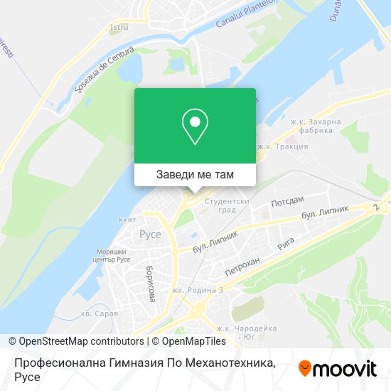 Професионална Гимназия По Механотехника карта