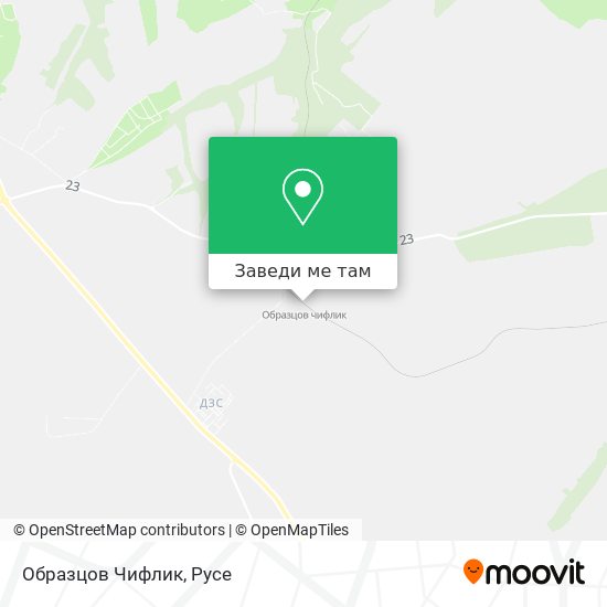 Образцов Чифлик карта