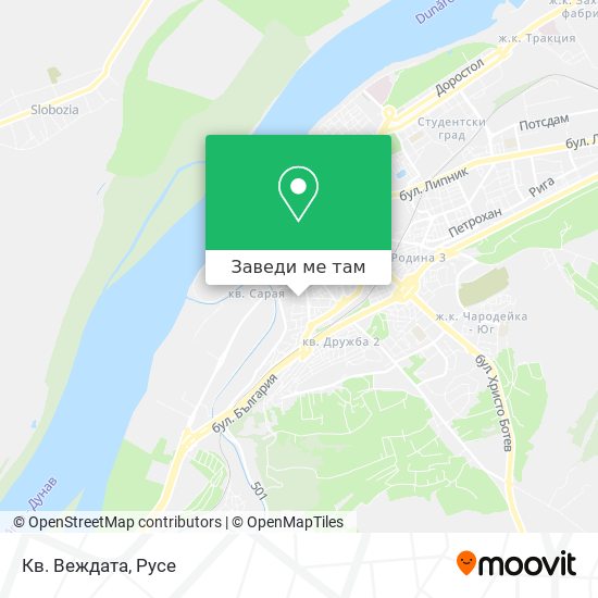 Кв. Веждата карта
