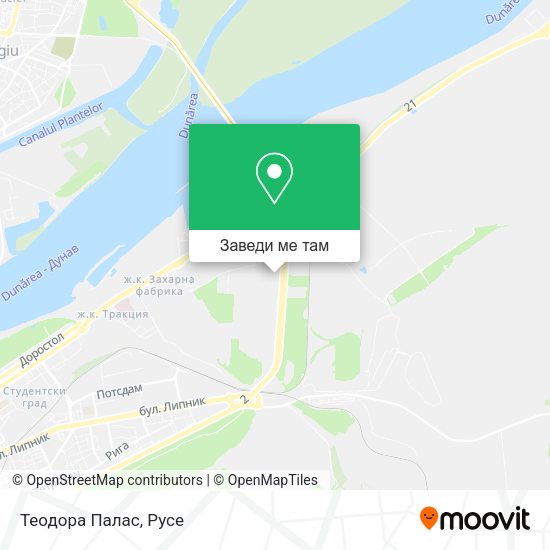 Теодора Палас карта