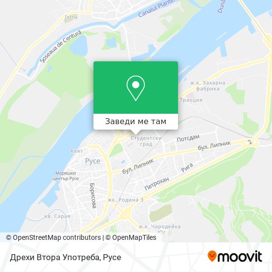 Дрехи Втора Употреба карта