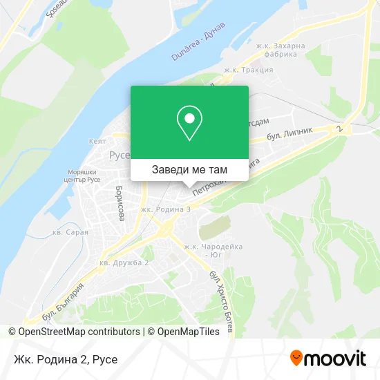 Жк. Родина 2 карта