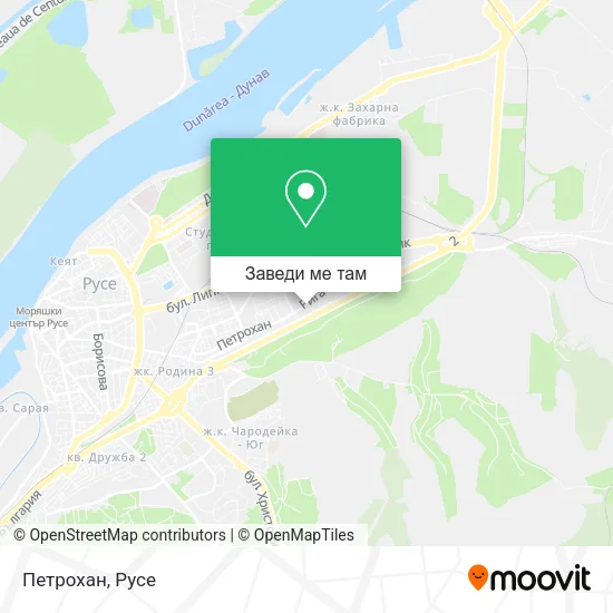 Петрохан карта