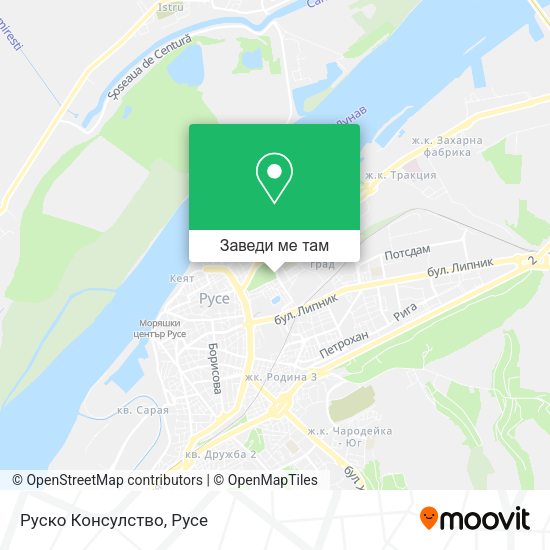 Руско Консулство карта