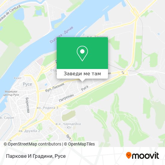 Паркове И Градини карта