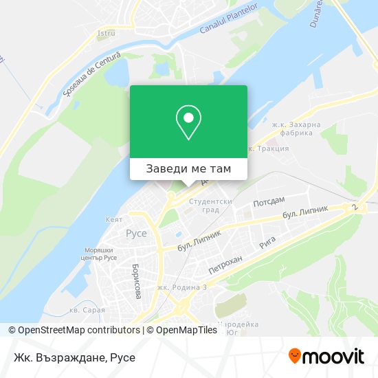 Жк. Възраждане карта