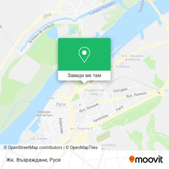 Жк. Възраждане карта