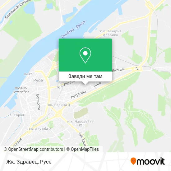 Жк. Здравец карта
