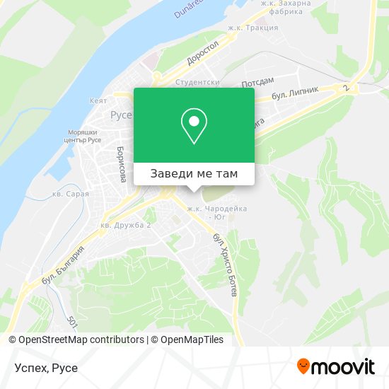 Успех карта