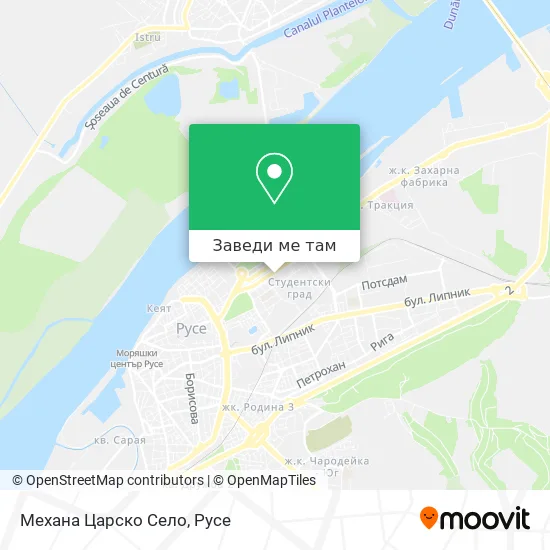 Механа  Царско Село карта