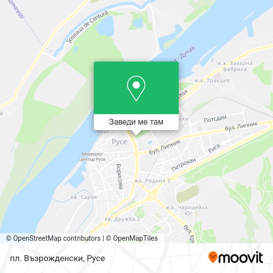 пл. Възрожденски карта