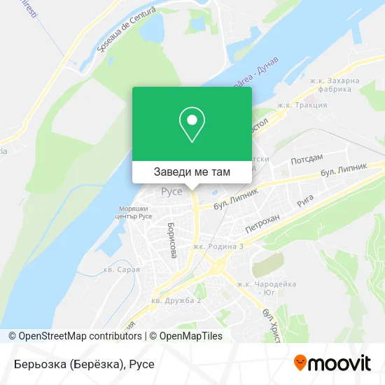 Берьозка (Берëзка) карта