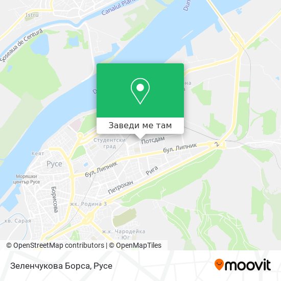 Зеленчукова Борса карта