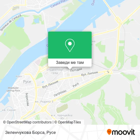 Зеленчукова Борса карта