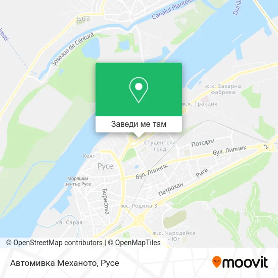 Автомивка  Механото карта