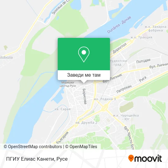 ПГИУ  Елиас Канети карта