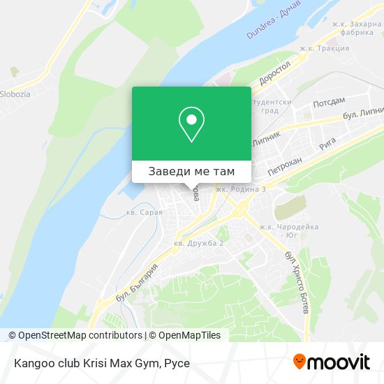 Kangoo club Krisi  Max Gym карта