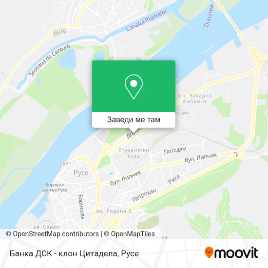 Банка ДСК - клон Цитадела карта