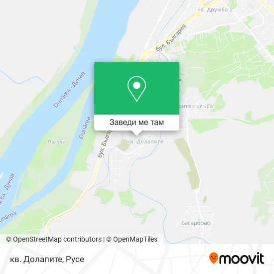 кв.  Долапите карта