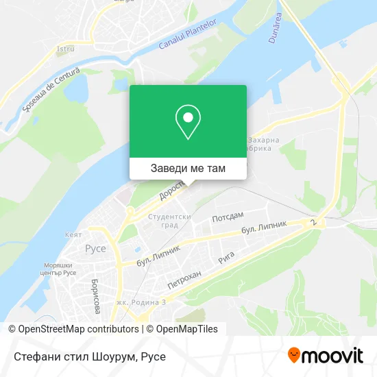Стефани стил Шоурум карта