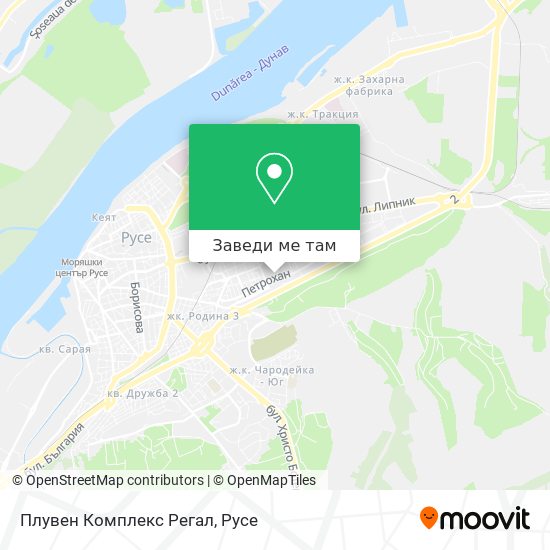 Плувен Комплекс Регал карта