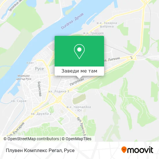 Плувен Комплекс Регал карта