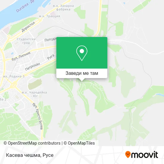 Касева чешма карта