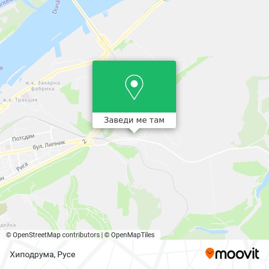 Хиподрума карта