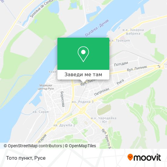 Тото пункт карта