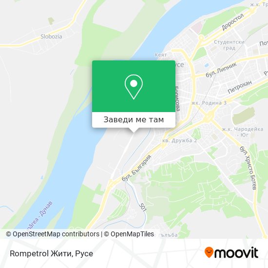 Rompetrol Жити карта