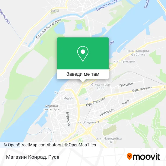 Магазин Конрад карта