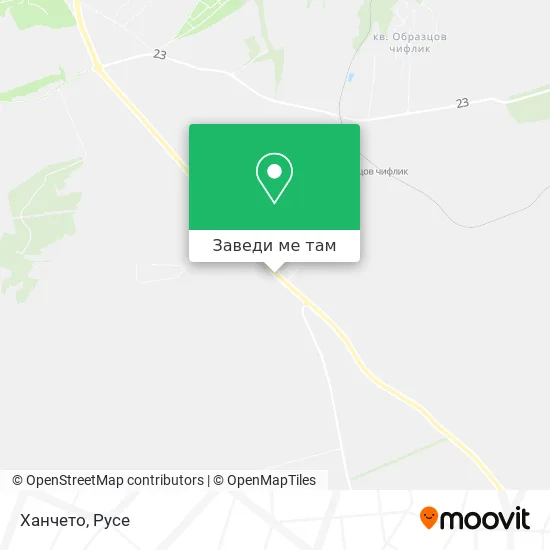 Ханчето карта