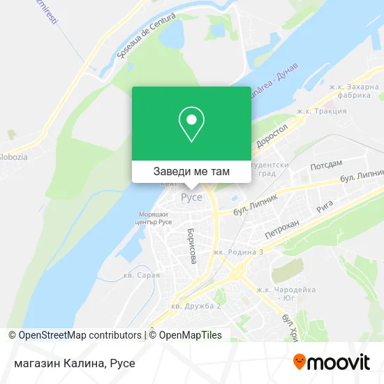 магазин Калина карта