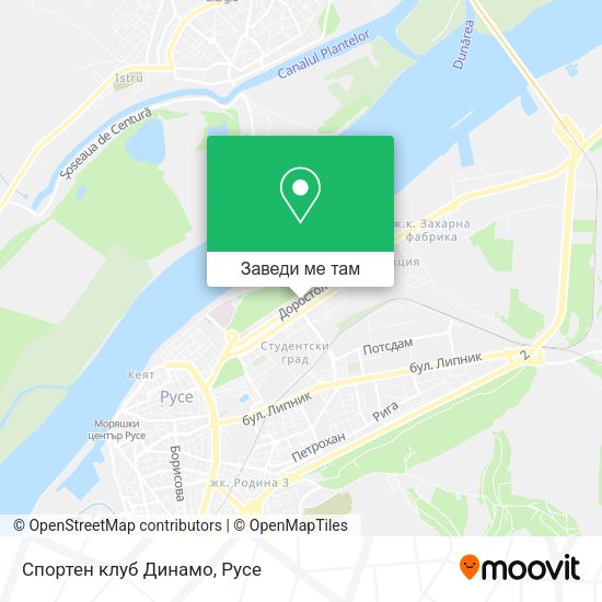 Спортен клуб  Динамо карта