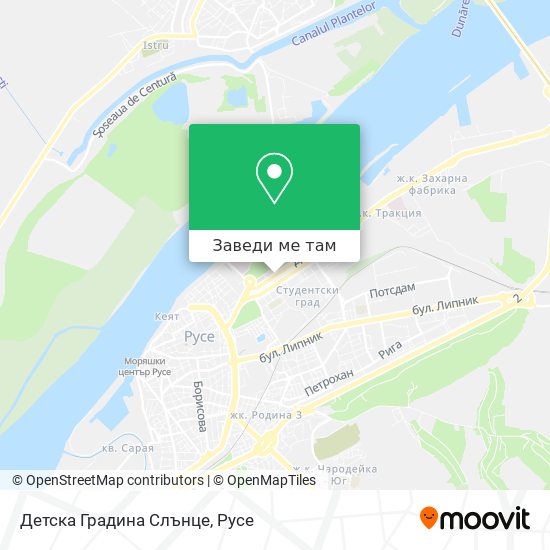 Детска Градина Слънце карта