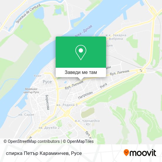 спирка  Петър Караминчев карта