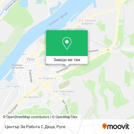 Център За Работа С Деца карта