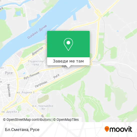 Бл.Сметана карта