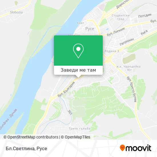 Бл.Светлина карта