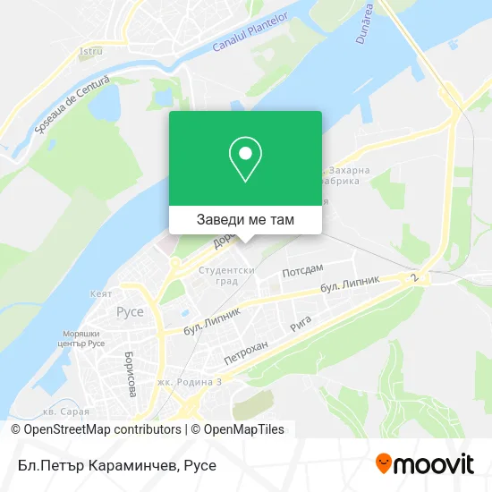 Бл.Петър Караминчев карта